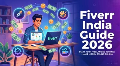 Your First ₹10,000 Step-by-Step Guide:Freelancing on Fiverr in India 2026: