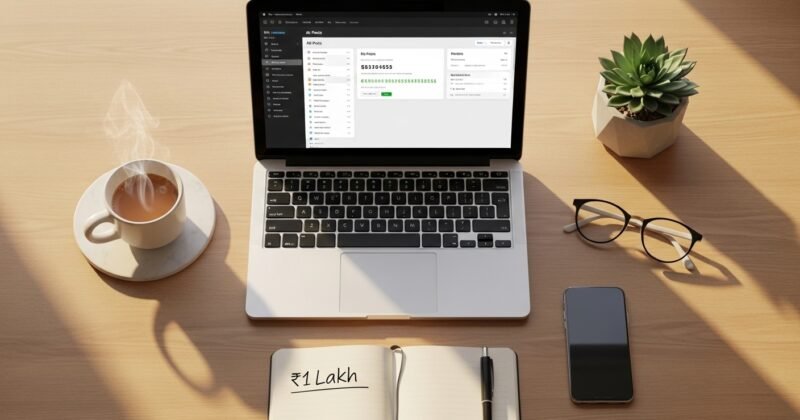 How to Start a Blog in India and Earn ₹1 Lakh/Month in 2026 — Complete Hostinger Guide