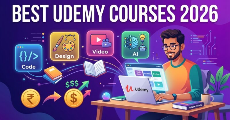 Udemy Courses for Indians in 2026 (Honest Reviews + ₹399 Sale Trick)