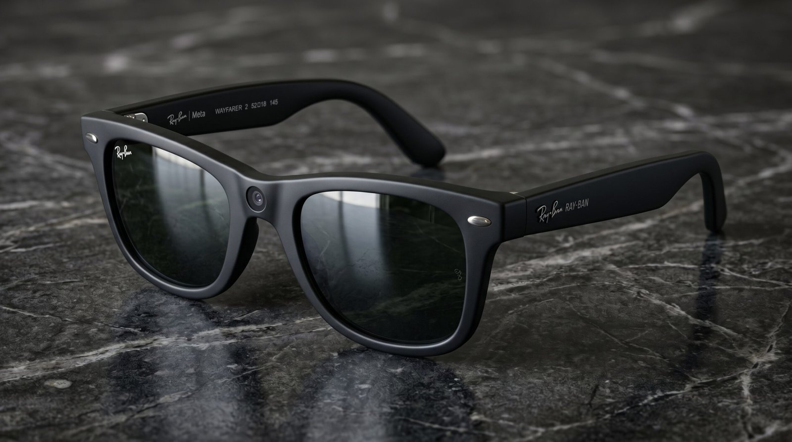 Ray-Ban Meta Gen 2 Wayfarer Matte Black close-up product review 2025