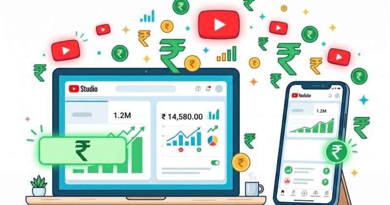 Earn Via YouTube India 2026 – Complete Monetization Guide