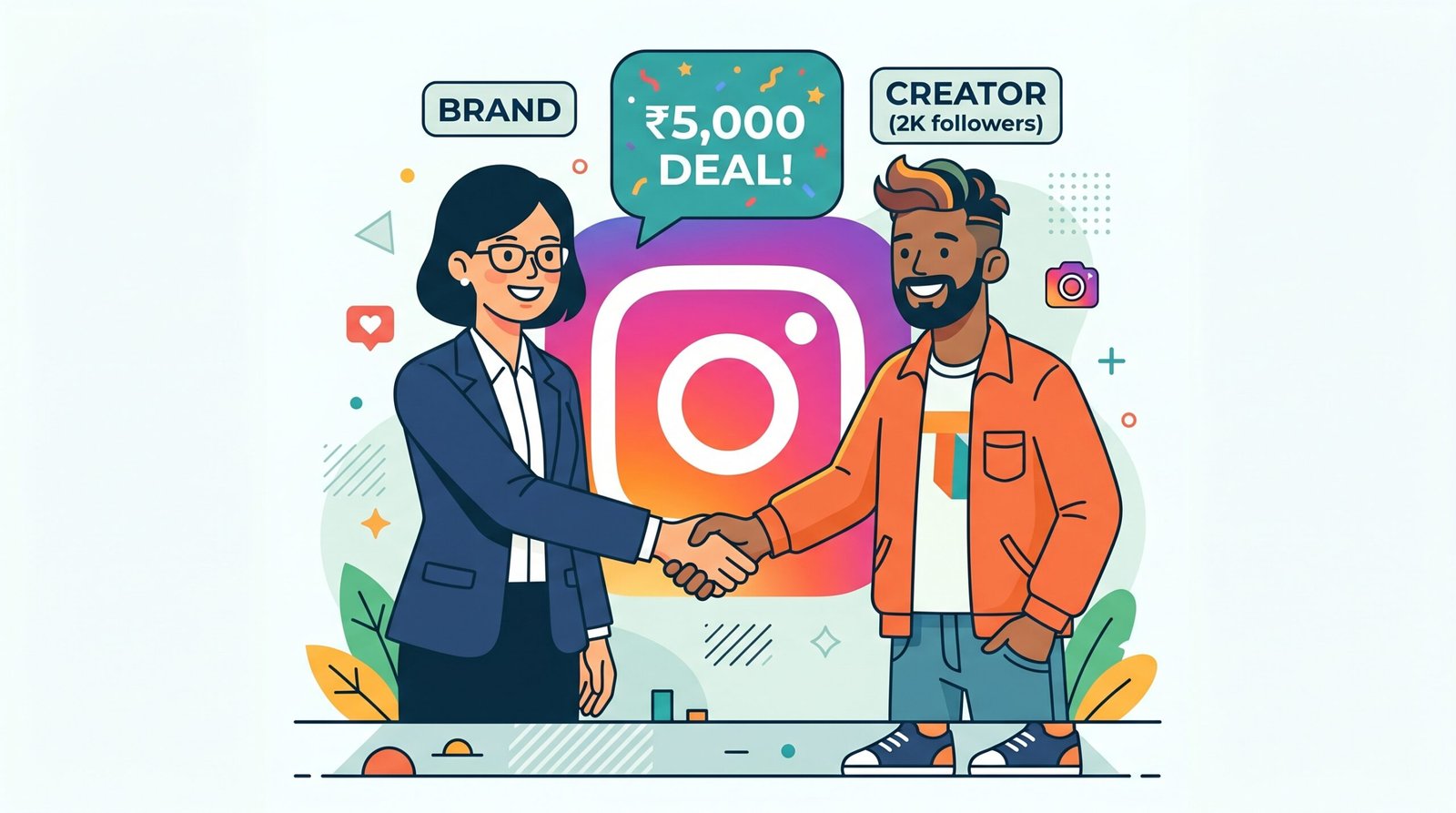Instagram influencer marketing India engagement rate brand deal