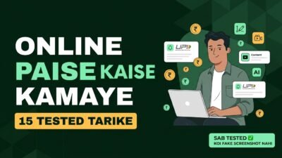 Online Paise Kaise Kamaye 2026: 15 Tested Tarike (Real Guide)