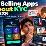 Data selling apps without KYC in India 2026 showing verification, payout rules and scam checks