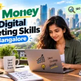How to earn money with digital marketing skills in Bangalore, featuring SEO, social media management, content creation, paid ads, and lead generation.