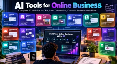 AI Tools for Online Business: CRM, Lead Generation, Content & Automation