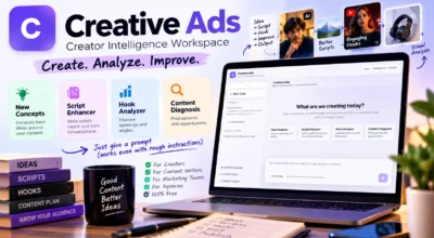 Creative Ads: Free AI Content Creation Tool for Creators