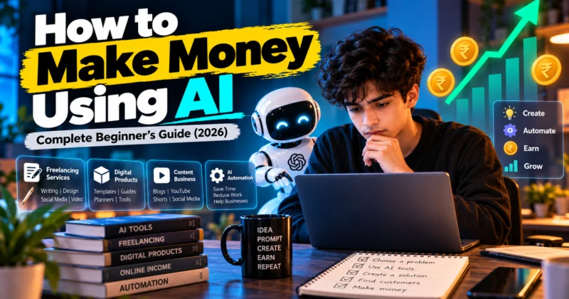 How to Make Money Using AI: Beginner’s Guide 2026
